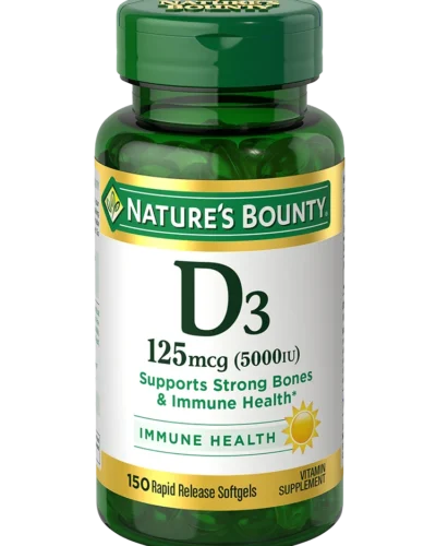 d3 125mcg 150 softgels